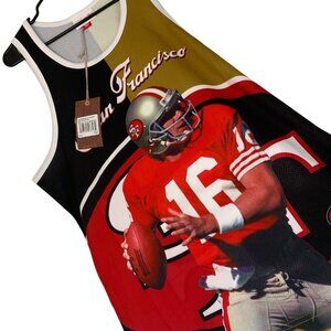 Mitchell & Ness NFL 49ers Joe Montana Player Tank Size Medium Jersey